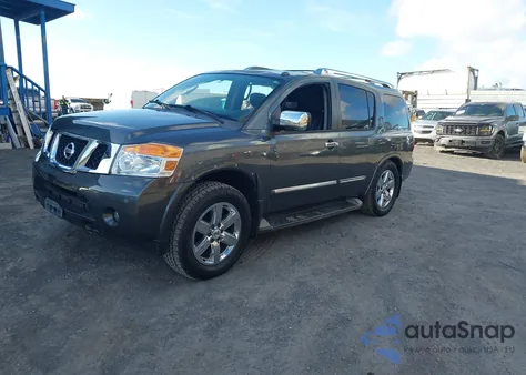 2011 Nissan Armada Platinum из США, поврежденный, VIN 5N1AA0NE3BN602284